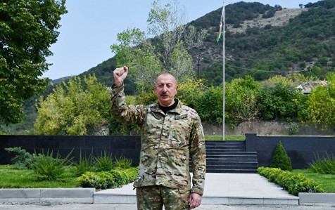 Aliyev'den işgalden kurtarılan Laçın'a ziyaret! 'Düşmanı tekrar yerine oturttuk'